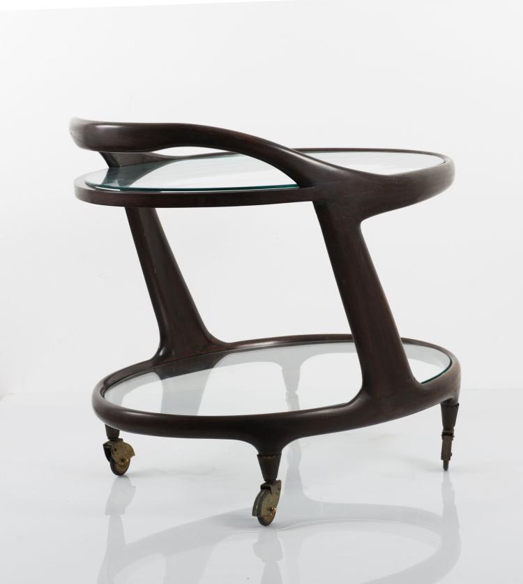 Bild 2 zu Objekt, Serving cart, 1950s, Cesare Lacca, Cassina, Mailand (zugeschrieben), 119C 139