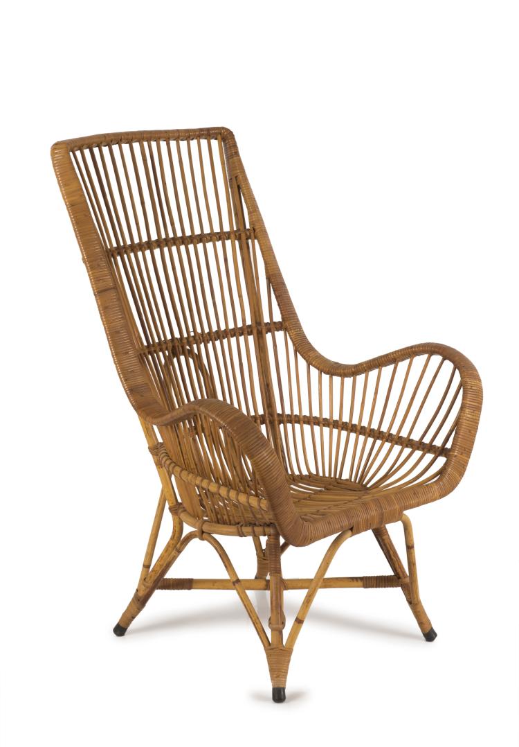 Hauptbild zu Objekt, Armlehnsessel, 1950er Jahre, Italien, 119C 121