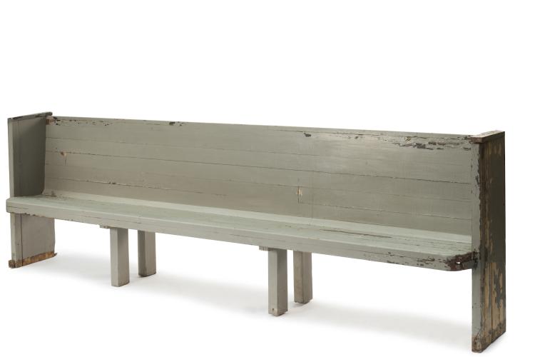 Hauptbild zu Objekt, 'Muurame' church bench, 1926c., Alvar Aalto, Finland, 118A 166