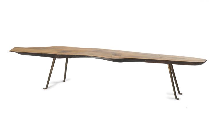 Hauptbild zu Objekt, Sofatisch, 1950er Jahre, &Ouml;sterreich (zugeschrieben), 119C 302