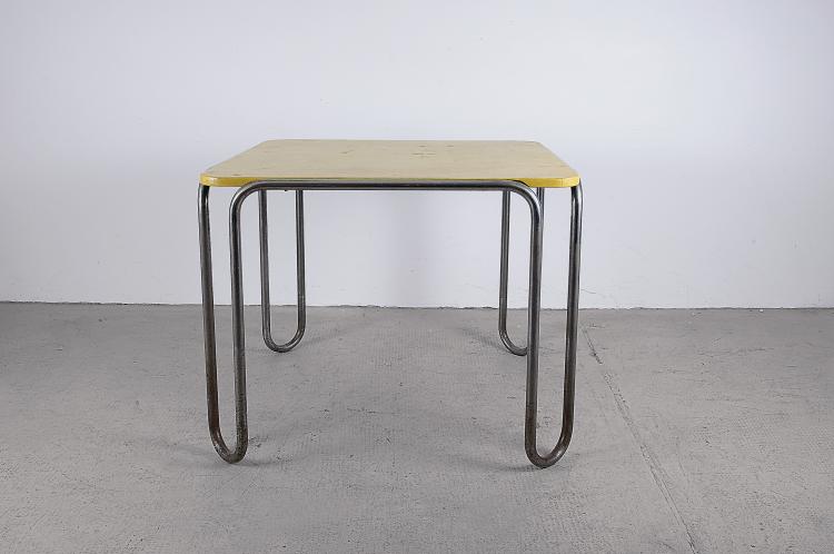 Hauptbild zu Objekt, Tisch 'B-10', um 1927, Marcel Breuer, Thonet, Frankenberg (zugeschrieben), 119C 24