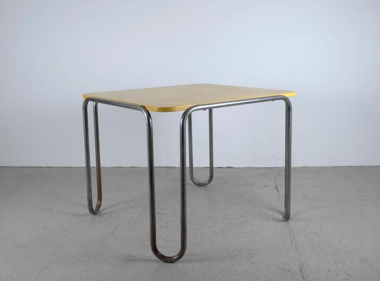 Bild 2 zu Objekt, Tisch 'B-10', um 1927, Marcel Breuer, Thonet, Frankenberg (zugeschrieben), 119C 24