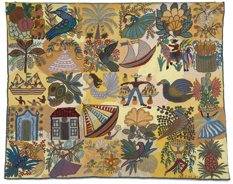 Hauptbild zu Objekt, Tapestry, 1960s, Madeleine Cola&ccedil;o, Cola&ccedil;o, Madeleine, 119C 315
