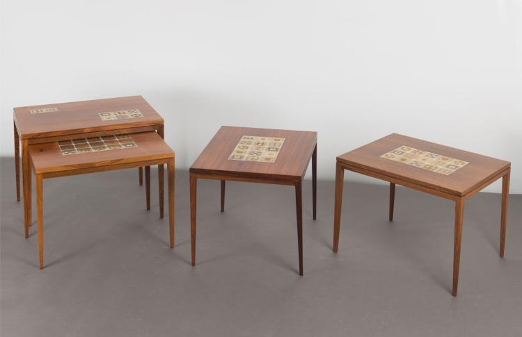 Bild 4 zu Objekt, Vier Beistelltische, um 1960, Bj&ouml;rn Wiinblad, Rosenthal Domus, Espelkamp, 119A 205