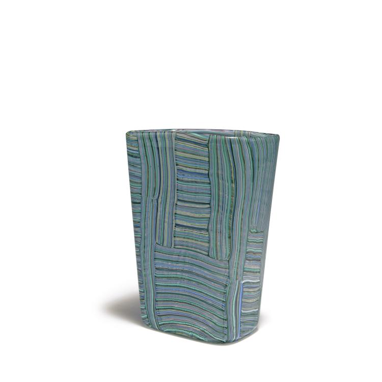 Hauptbild zu Objekt, Vase 'Tessuto mosaico', 1954, Paolo Venini, Venini & C., Murano, 118A 190