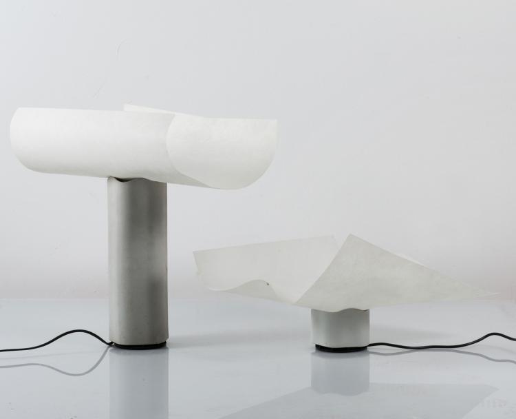 Bild 1 zu Objekt, Two 'Area 50' table lights, c1974, Mario Bellini, Artemide, Mailand, 119C 219