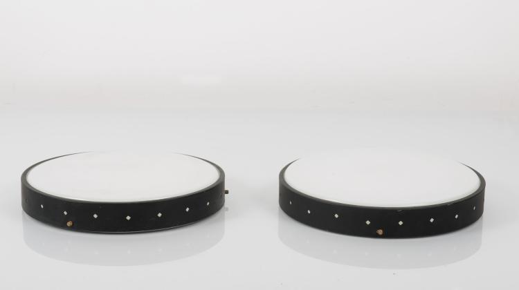 Bild 1 zu Objekt, Two ceiling lights/sconces, 1950s, Italien, 119C 125