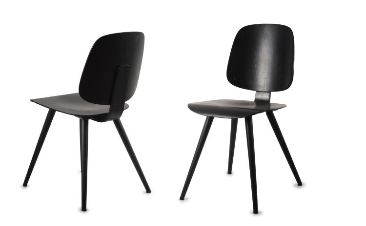 Hauptbild zu Objekt, Two '56' chairs, 1950s, Thonet, Frankenberg, 119C 303