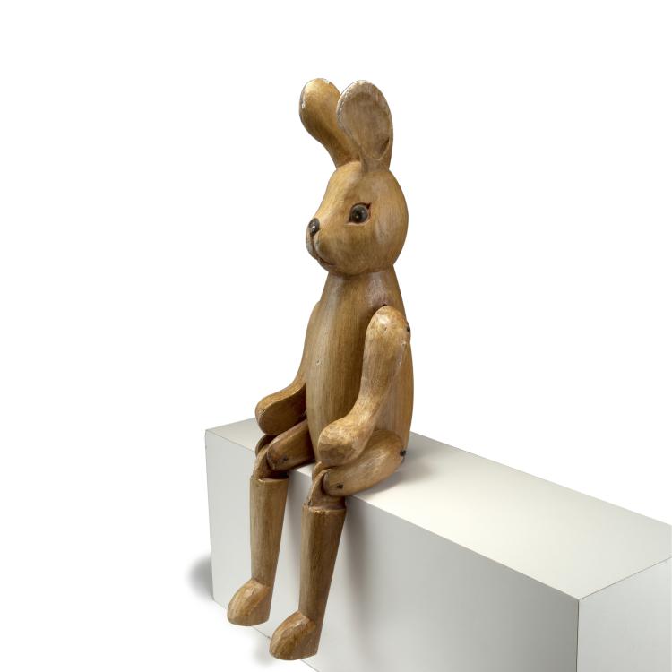 Hauptbild zu Objekt, Gliederpuppe 'Hase', 1930er Jahre, Deutschland, 119C 33