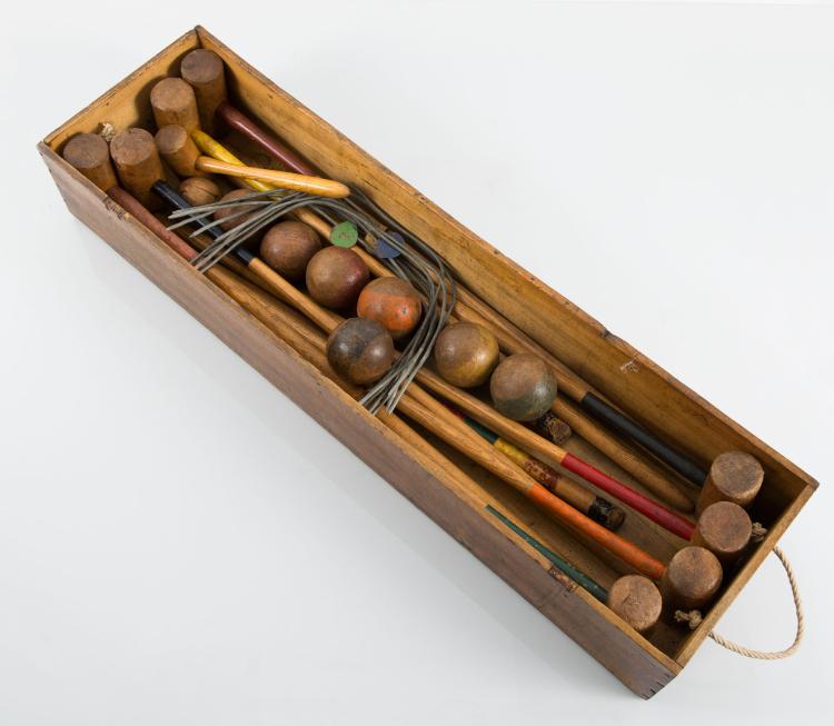 Bild 1 zu Objekt, 'Croquet' equipment, 1920/30s, England (zugeschrieben), 119C 10