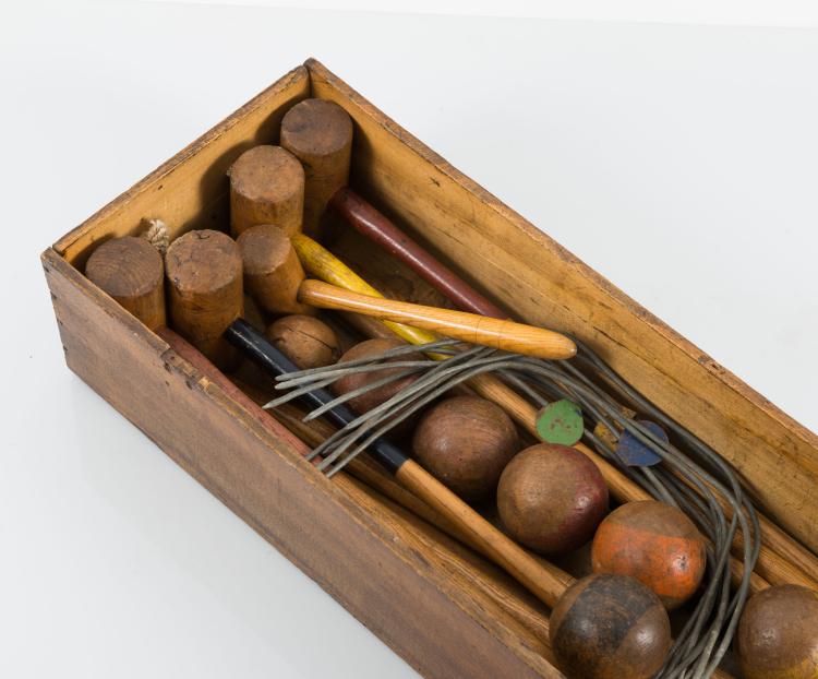 Bild 3 zu Objekt, 'Croquet' equipment, 1920/30s, England (zugeschrieben), 119C 10