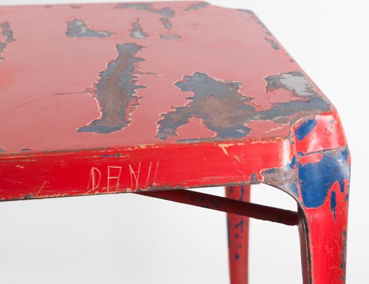 Bild 1 zu Objekt, Stacking table, 1920, Societ&eacute; Industrielle des meubles multiples, Lyon (zugeschrieben), 119C 15