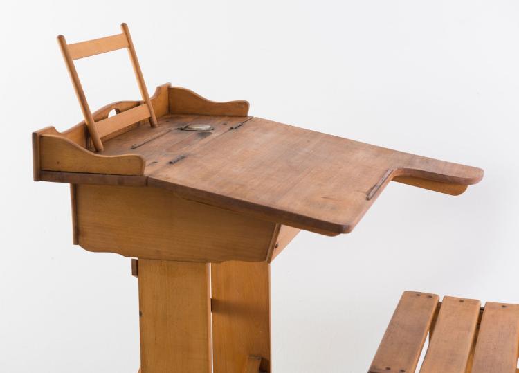 Bild 2 zu Objekt, School desk, 1930s, Naether, E. A., Zeitz, 119C 36