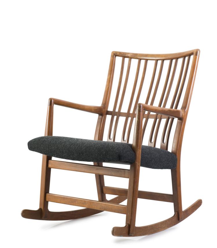 Hauptbild zu Objekt, Schaukelstuhl 'ML 33', 1940, Hans J. Wegner, Laursen, Michael, Aarhus, 119A 133