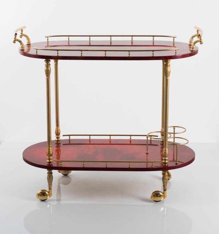 Bild 3 zu Objekt, Servierwagen, um 1955, Aldo Tura, Tura, Mailand, 119C 150