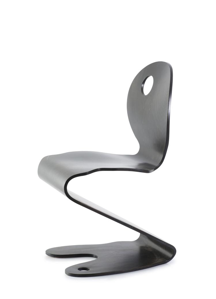 Hauptbild zu Objekt, 'Pantonic' chair, 1992, Verner Panton, Hag, Norwegen, 119A 58