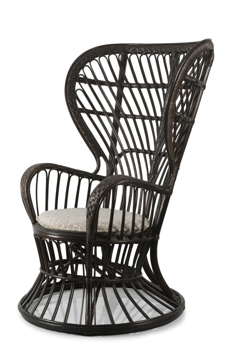 Hauptbild zu Objekt, Korbsessel, um 1950, Gio Ponti, Bonacina, Vittorio, Como, 119C 110