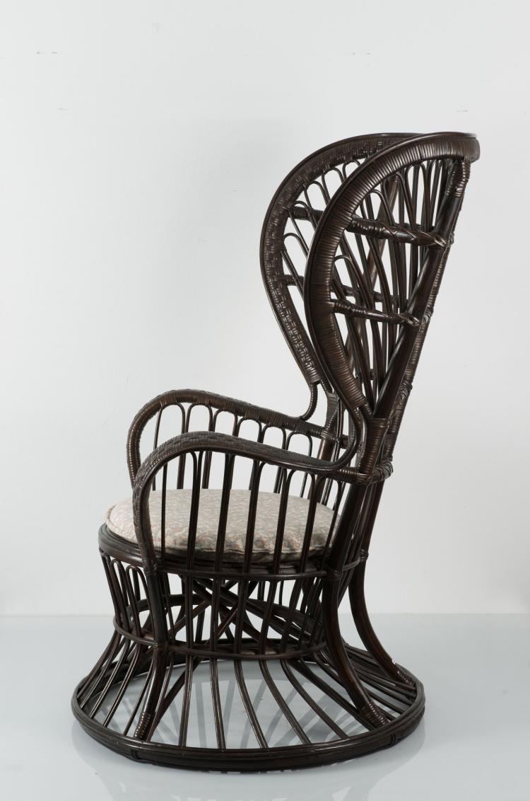 Bild 1 zu Objekt, Korbsessel, um 1950, Gio Ponti, Bonacina, Vittorio, Como, 119C 110