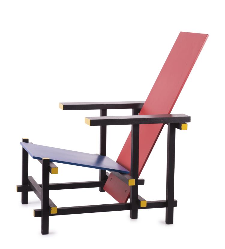 Hauptbild zu Objekt, Armlehnsessel 'Red and Blue', 1918, Gerrit Rietveld, Deutschland, 119C 7