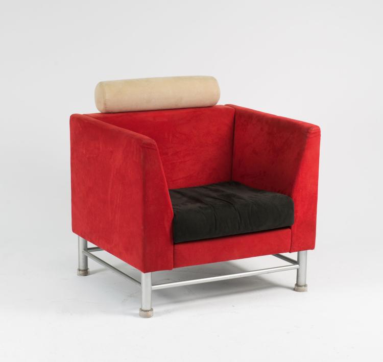 Bild 1 zu Objekt, 'Eastside' easy chair, 1982, Ettore Sottsass, Knoll International, New York, 119C 230
