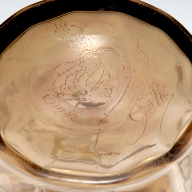 Bild 3 zu Objekt, Tall 'Sabot de V&eacute;nus' vase, 1890-94 , Gall&eacute;, Emile, Nancy, 120 130