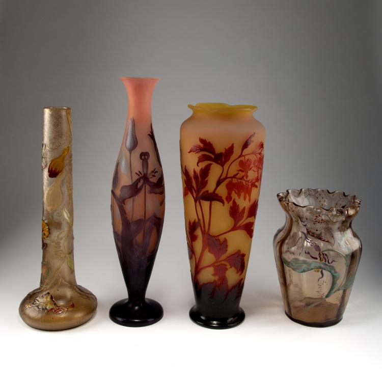 Bild 4 zu Objekt, Tall 'Sabot de V&eacute;nus' vase, 1890-94 , Gall&eacute;, Emile, Nancy, 120 130