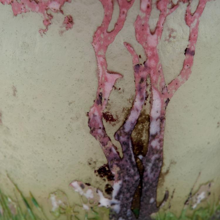 Bild 3 zu Objekt, 'Fleurs de pommier' vase, 1906, Daum Fr&egrave;res, Nancy, 120 43