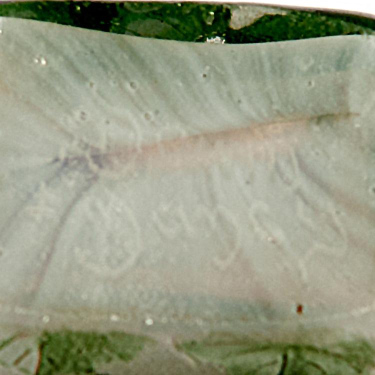 Bild 2 zu Objekt, Miniature 'Violettes' vase, c1910, Daum Fr&egrave;res, Nancy, 120 73