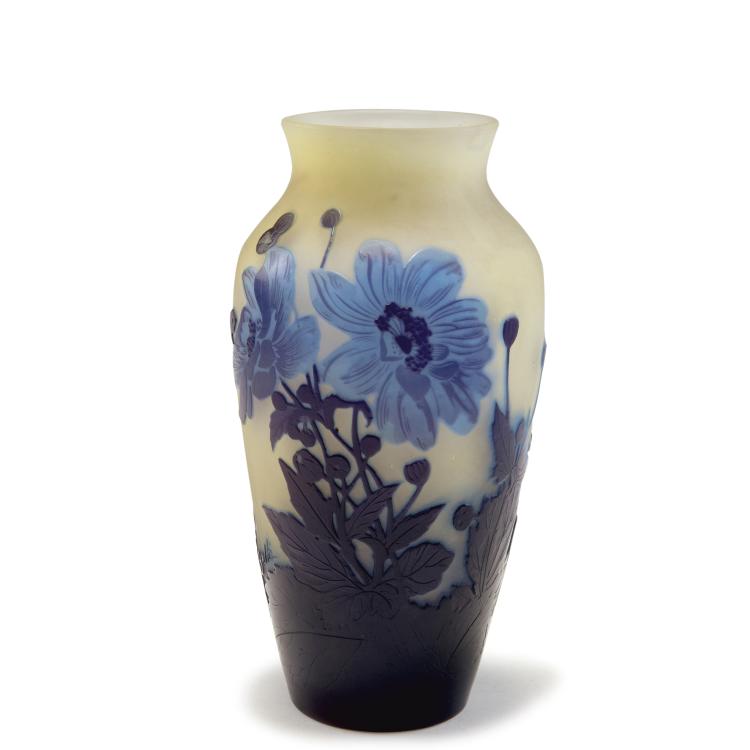 Hauptbild zu Objekt, 'An&eacute;mones' vase, 1906-14, Gall&eacute;, Emile, Nancy, 120 198