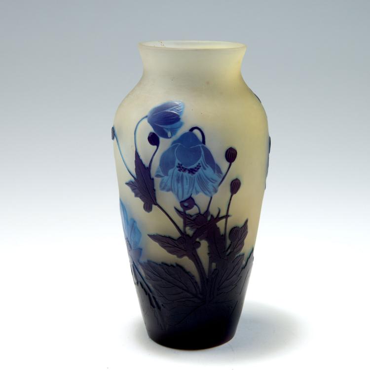 Bild 1 zu Objekt, 'An&eacute;mones' vase, 1906-14, Gall&eacute;, Emile, Nancy, 120 198