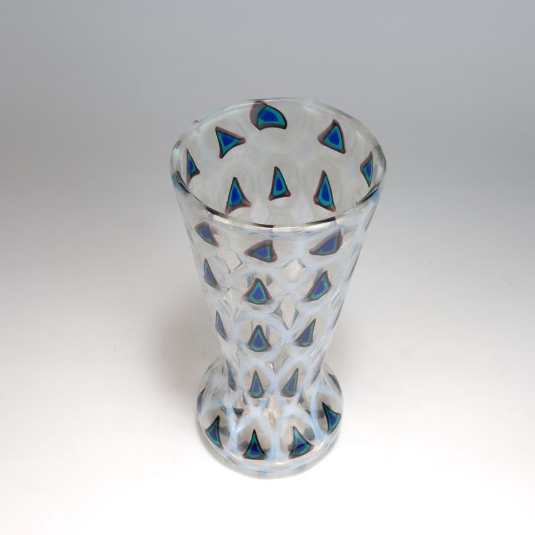 Bild 1 zu Objekt, 'Tessere policrome' vase, 1963, Ercole Barovier, Barovier & Toso, Murano, 119B 134