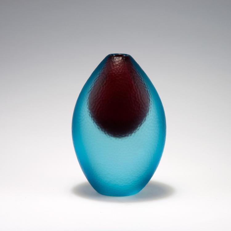 Bild 1 zu Objekt, 'Battuto' vase, c1962, Barbini, Alfredo, Murano, 119B 150