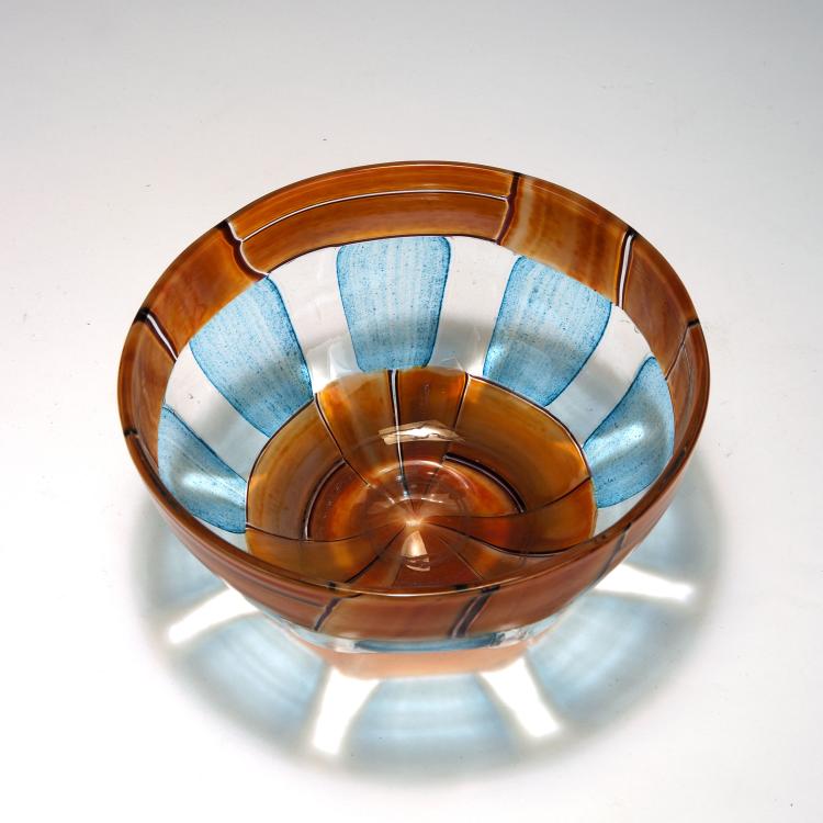 Bild 1 zu Objekt, 'Tessere' bowl, 1956, Ercole Barovier, Barovier & Toso, Murano, 119B 128