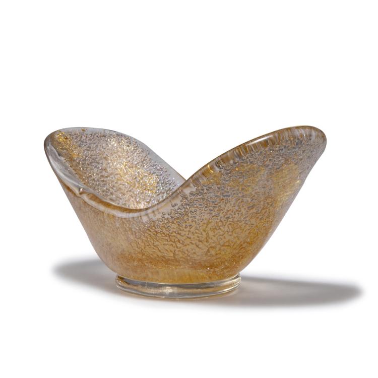 Hauptbild zu Objekt, 'Rugiadoso' bowl, 1940, Ercole Barovier, Barovier & Toso, Murano, 119B 32