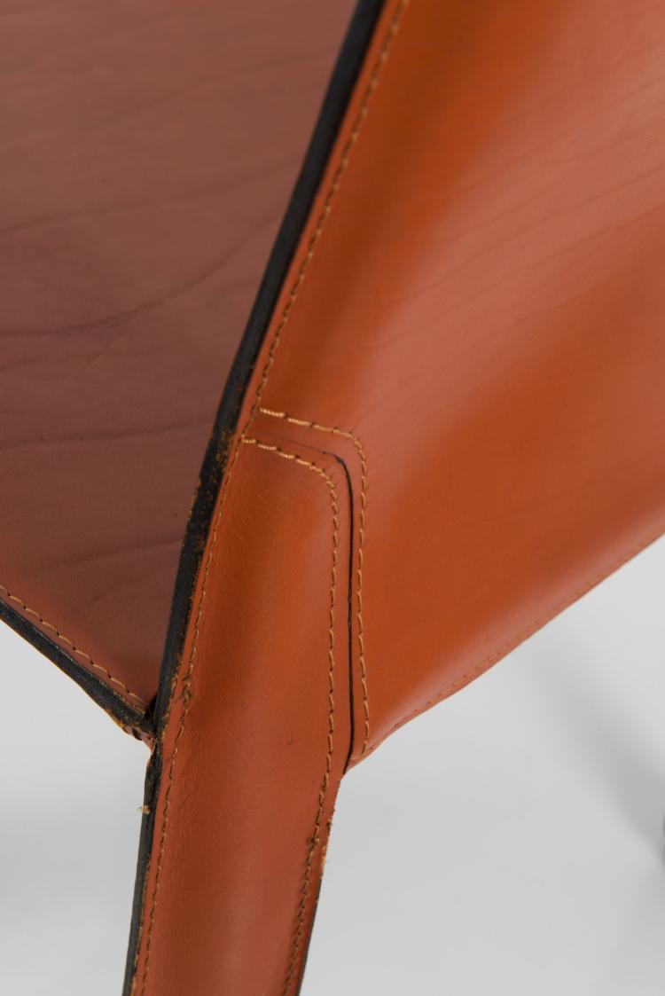 Bild 2 zu Objekt, Eight 'Cab 412' chairs, 1977, Mario Bellini, Cassina, Mailand, 119C 227