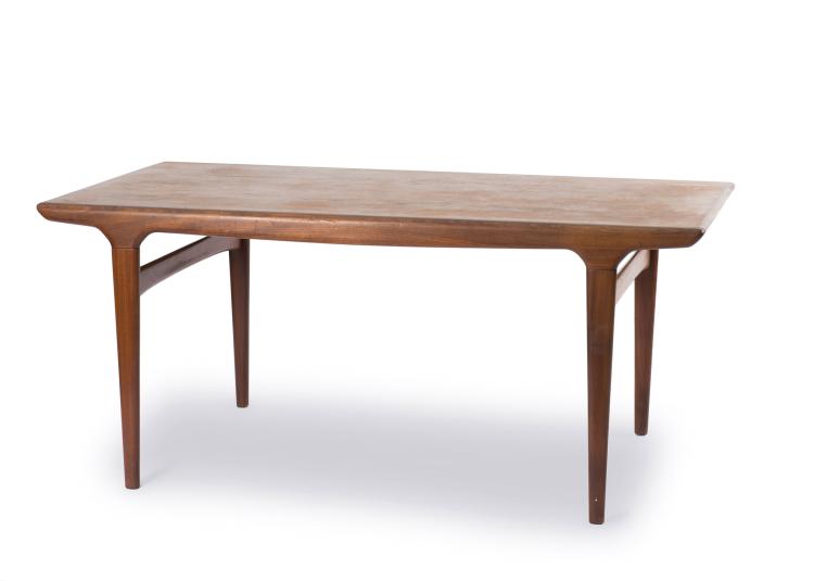 Hauptbild zu Objekt, Esstisch, 1960er Jahre, Johannes Andersen, Uldum M&oslash;belfabrik, D&auml;nemark (zugeschrieben), 119A 210