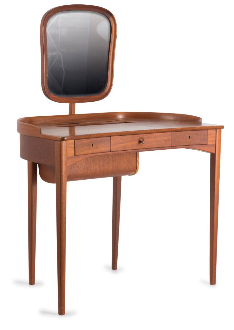 Hauptbild zu Objekt, 'Birgitta' dressing table, 1962, Carl Malmsten, Svenska M&ouml;belfabrikerna, Bodafors, 119A 43