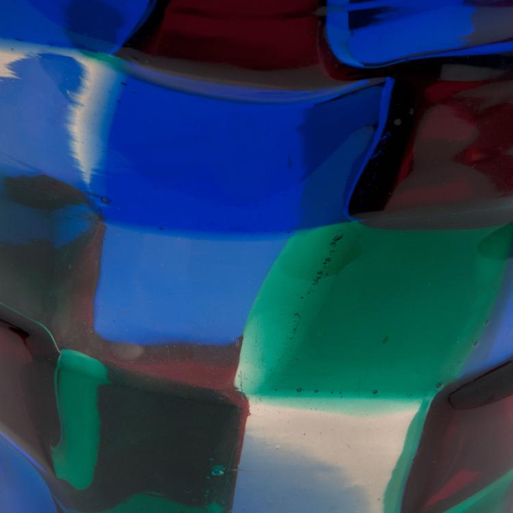 Bild 3 zu Objekt, 'Pezzato' vase, c1951, Fulvio Bianconi, Venini & C., Murano, 119B 81