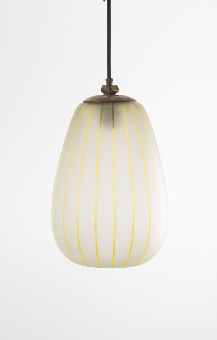 Bild 1 zu Objekt, Four 'Diana' ceiling lights, c1954, Wilhelm Wagenfeld, Peill & Putzler, D&uuml;ren, 119C 69