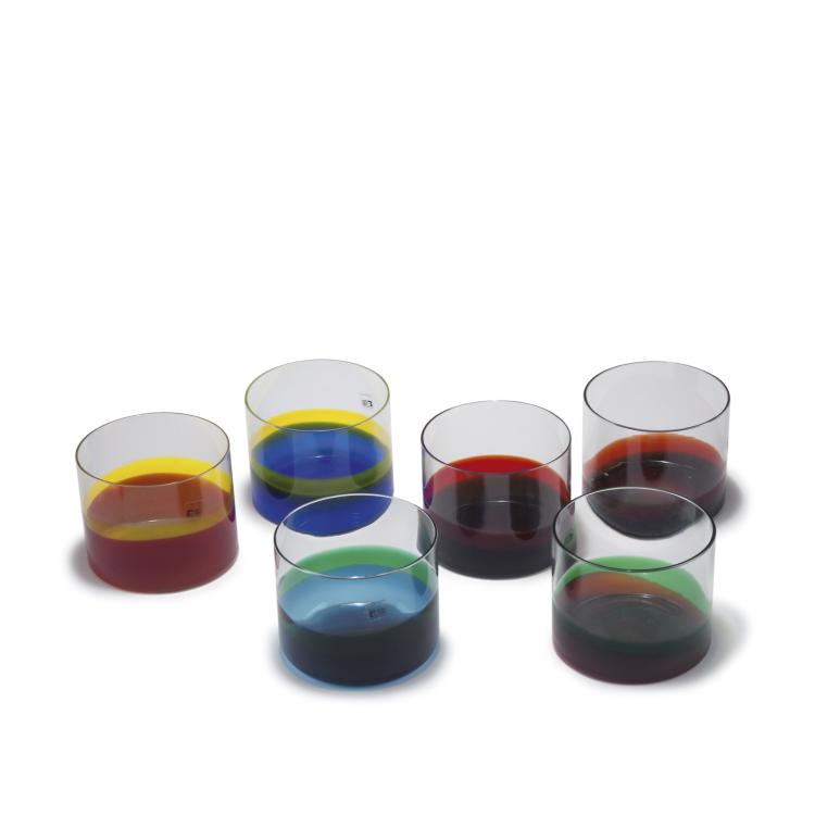 Hauptbild zu Objekt, Six bowls, 1960s, Toso, Fratelli, Murano, 119B 193