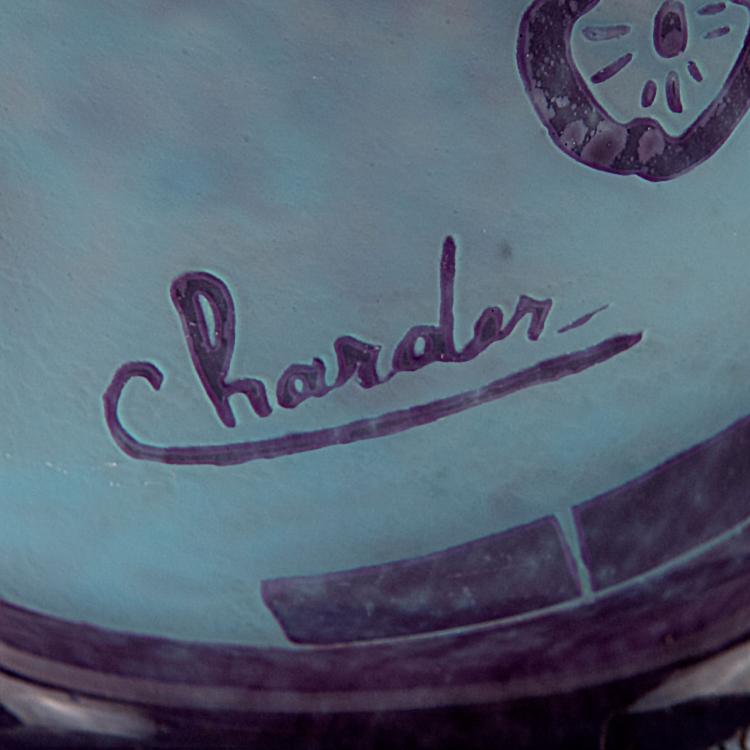 Bild 2 zu Objekt, 'Lavandes' vase, 1927-28, Schneider, Epinay-sur-Seine, 120 340