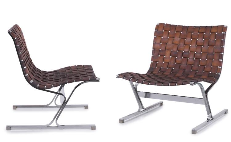 Hauptbild zu Objekt, Two 'PLR' easy chairs, 1968, Ross Franklin Littell, ICF Cadsana, Cadsana, 119C 193