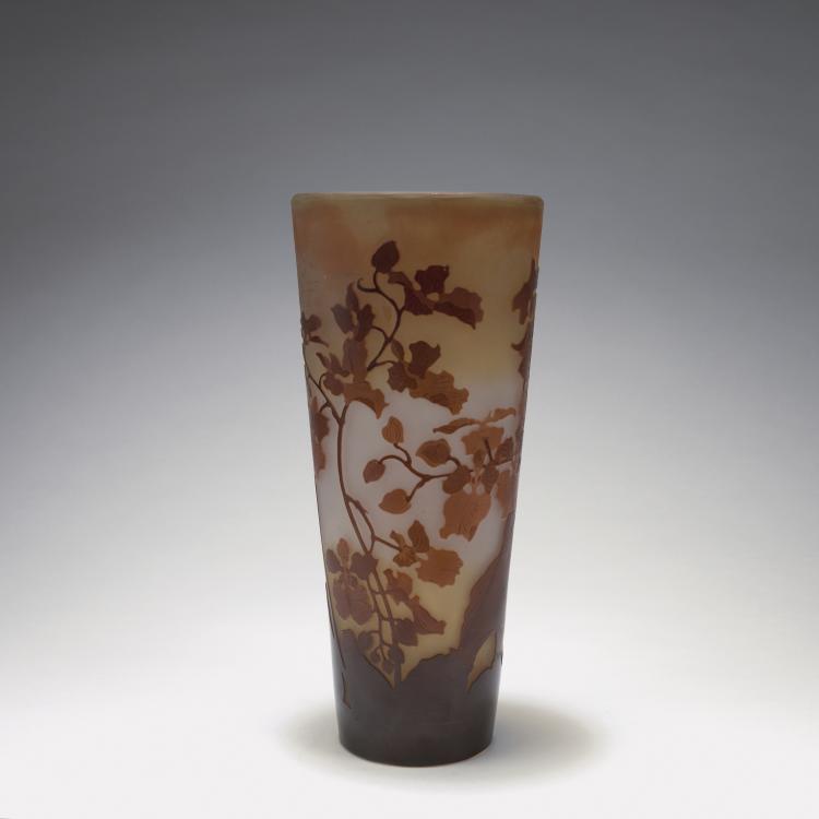 Hauptbild zu Objekt, 'Orchid&eacute;es' vase, 1906-14, Gall&eacute;, Emile, Nancy, 120 202