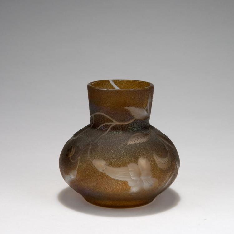 Bild 1 zu Objekt, 'Bignone grimpante' vase, c1900, Pantin, Verreries de, 120 327