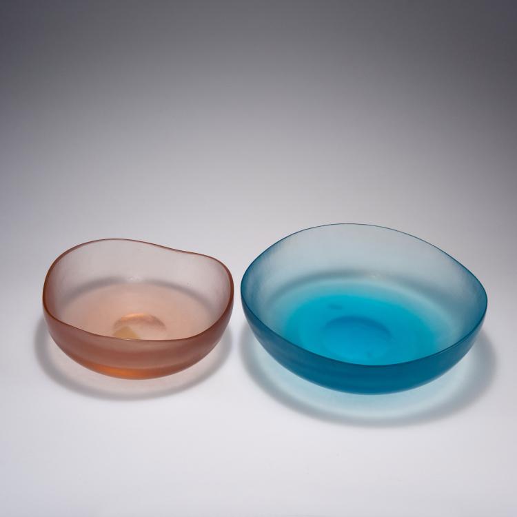 Bild 1 zu Objekt, 'Battuto' bowl, c1957, Tobia Scarpa, Venini & C., Murano, 119B 95