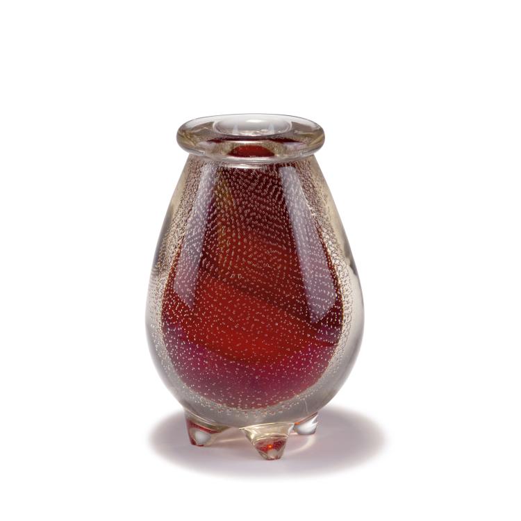 Hauptbild zu Objekt, 'Bullicante' vase, c1939, Flavio Poli, Seguso Vetri d'Arte, Murano, 119B 31