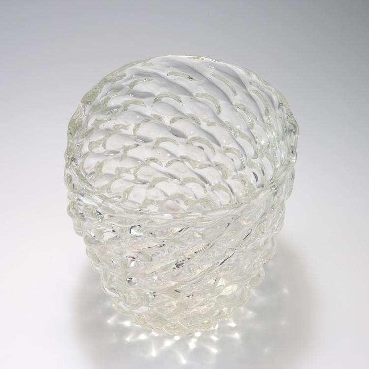Bild 1 zu Objekt, 'Cristallo ottico' vase, c1939, Flavio Poli, Seguso Vetri d'Arte, Murano, 119B 29