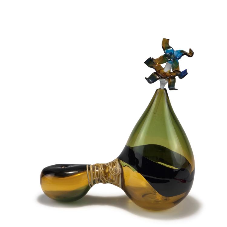 Hauptbild zu Objekt, Vase with stopper, c1960, Luciano Gaspari, Salviati & C., Murano, 119B 170