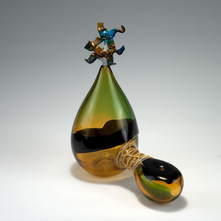 Bild 2 zu Objekt, Vase with stopper, c1960, Luciano Gaspari, Salviati & C., Murano, 119B 170