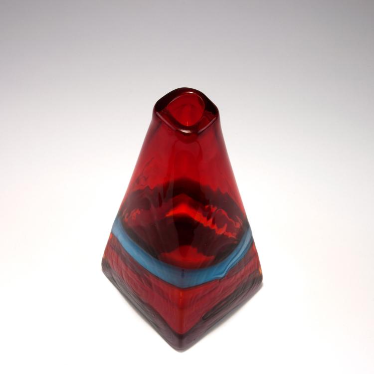 Bild 2 zu Objekt, 'Pezzo unico' vase, 1956, Fulvio Bianconi, Mazzega, I.V.R., Murano (zugeschrieben), 119B 162